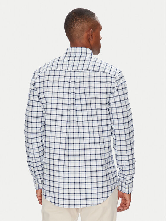 Tommy Hilfiger Tommy Hilfiger Cămașă Heritage Oxford MW0MW39461 Albastru Regular Fit