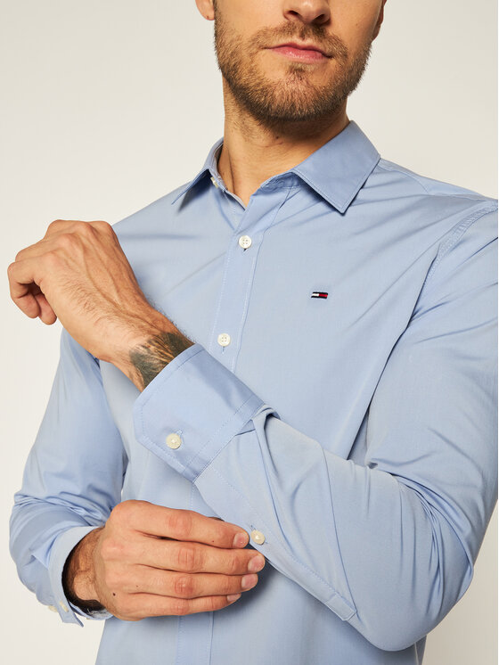 Tommy Jeans Tommy Jeans Сорочка DM0DM04405 Блакитний Slim Fit