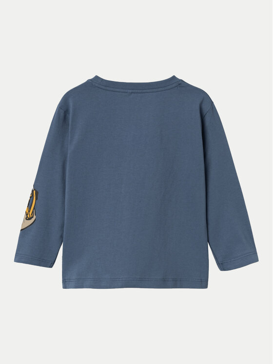 NAME IT NAME IT Bluse 13233674 Blau Regular Fit