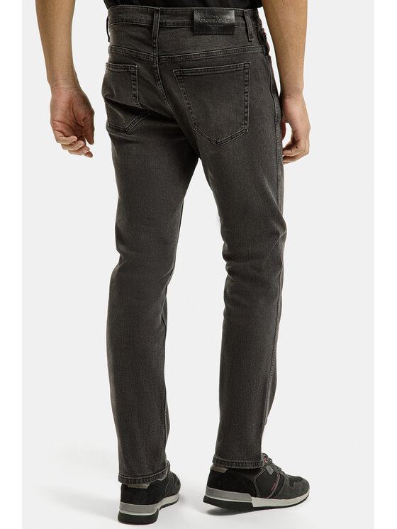 Cross Jeans Cross Jeans Jeansy C 132-143 Czarny Straight Leg