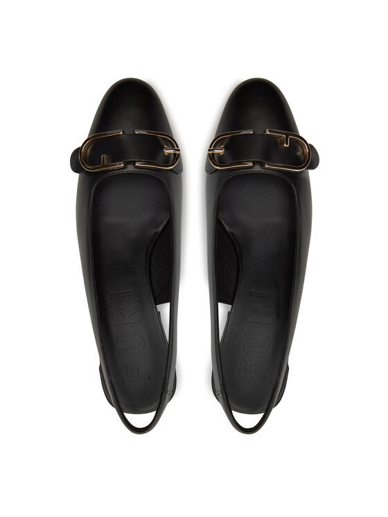 Furla Furla Sandali Flow YH71FOW-BX2680-O6000-1-007-20-IT Črna