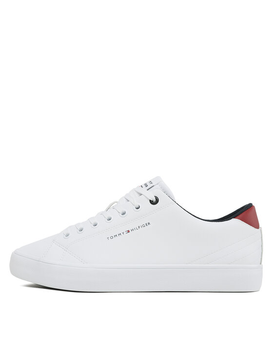 Tommy Hilfiger Tommy Hilfiger Superge Hi Vulc Core Low Lth FM0FM04687 Bela