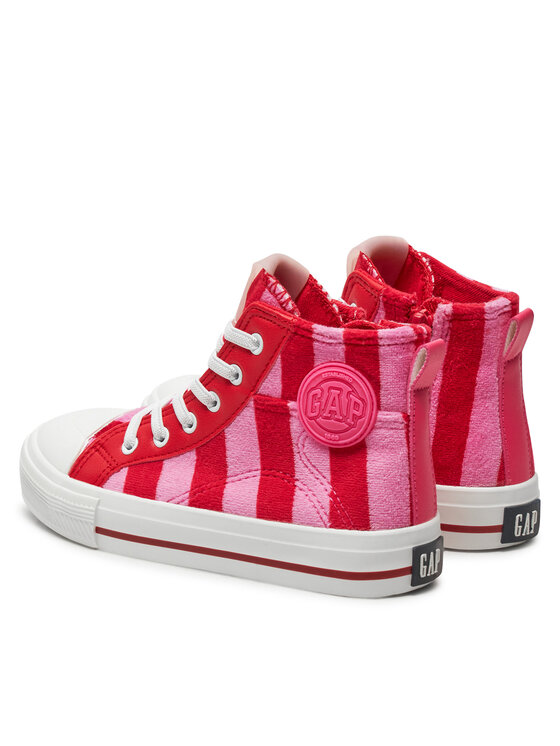 Gap Gap Trampki Houston Mid Str GAL501F6TYFUSRGP Różowy