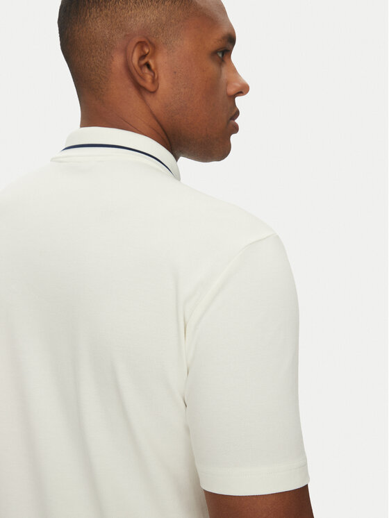 EA7 Emporio Armani EA7 Emporio Armani Polokošile 7M000184 AF13511 U0005 Bílá Regular Fit