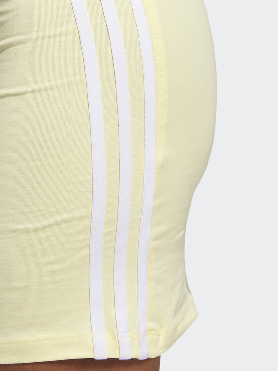 adidas adidas Kleid für den Alltag Adicolor Classics Tight Summer Dress IB7403 Gelb Slim Fit