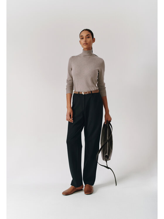 TATUUM TATUUM Sweter ANKIO Brązowy Classic Fit