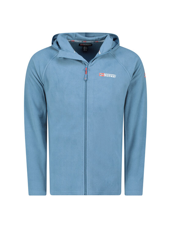 Geographical Norway Geographical Norway Polar WZ3337H/GN-PETROL Niebieski Reglan Fit
