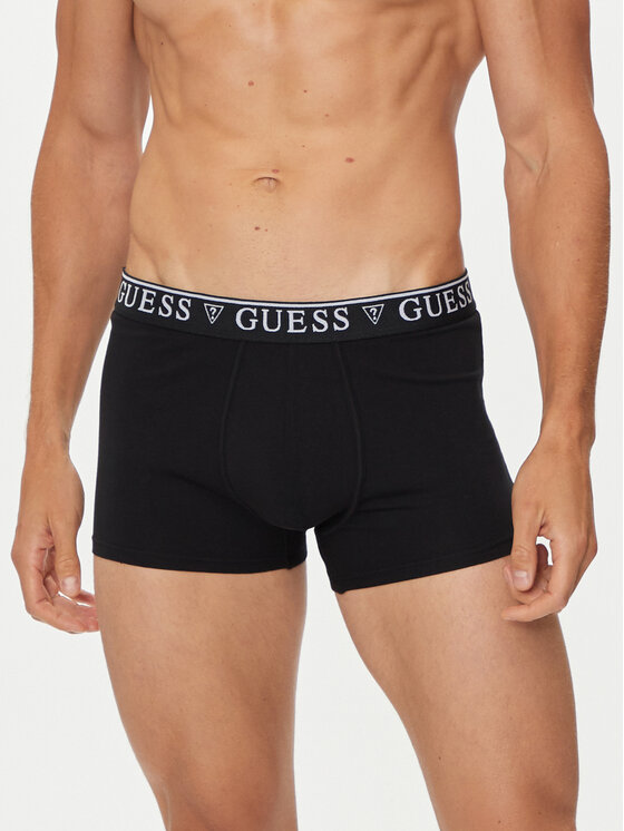 Guess Guess Комплект 5 чифта боксери U4YG16 K6YW1 Черен