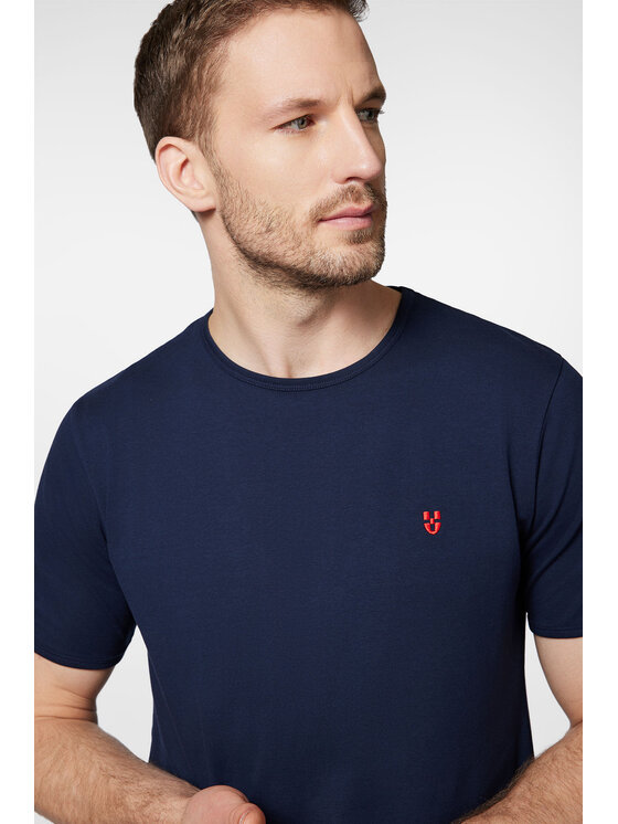 Próchnik Próchnik T-Shirt PM5 TS073124000029 Granatowy Regular Fit