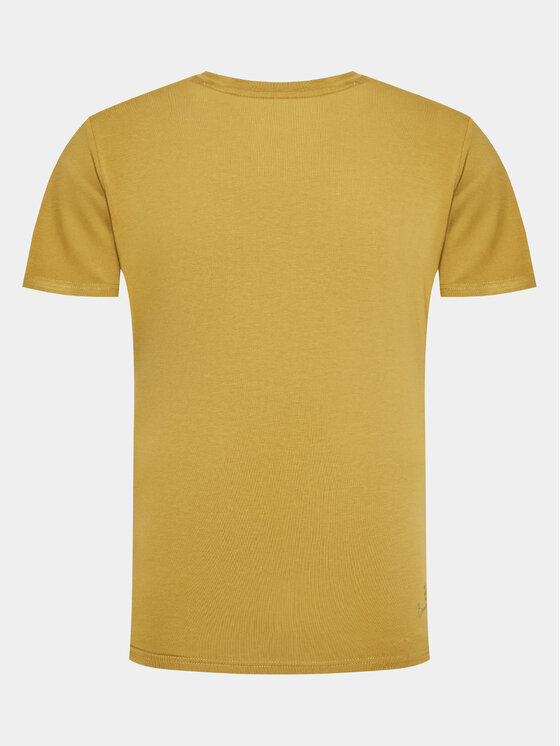 Viking Viking T-Shirt Bamboo Harvi Man 500/25/2244 Brązowy Regular Fit