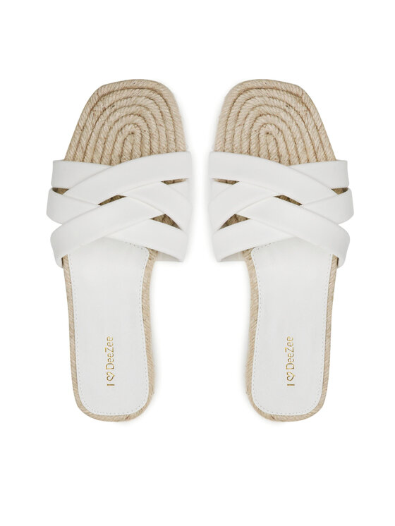 DeeZee DeeZee Espadrilles HXH06220102 Fehér