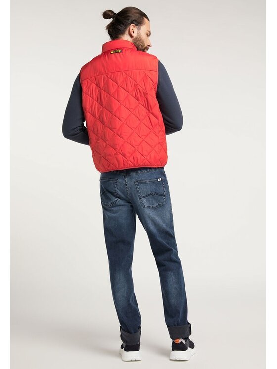 Mustang Mustang Gilet DENNIS SC LIGHT Rosso Regular Fit