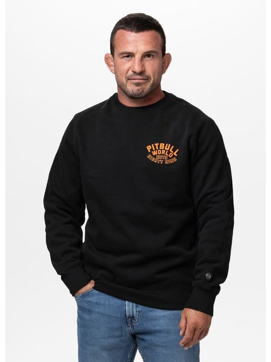 PITBULL PITBULL Bluza GUARDIAN ANGEL Czarny Regular Fit