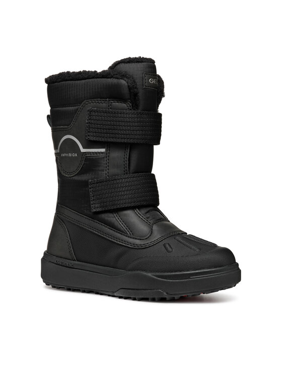 Geox Geox Μπότες Χιονιού J Bunshee Pg Boy B A J46D8A 0MEFU C9999 M Μαύρο