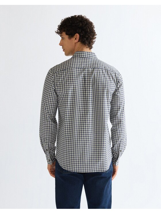 Wrangler Wrangler Koszula 1 PKT SHIRT Niebieski Regular Fit