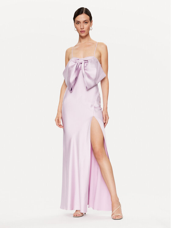 PINKO Pinko Večerné šaty Isotono 101658 Z345 Fialová Regular Fit
