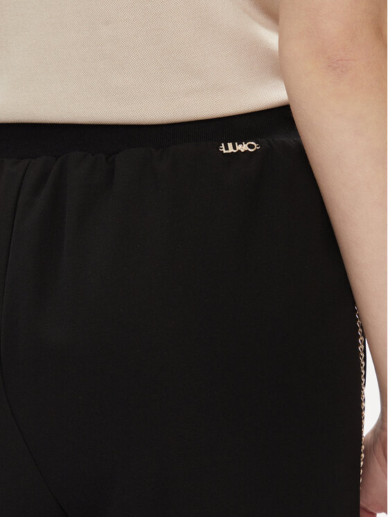 Liu Jo Liu Jo Spodnie dresowe TA4088 TS423 Czarny Regular Fit