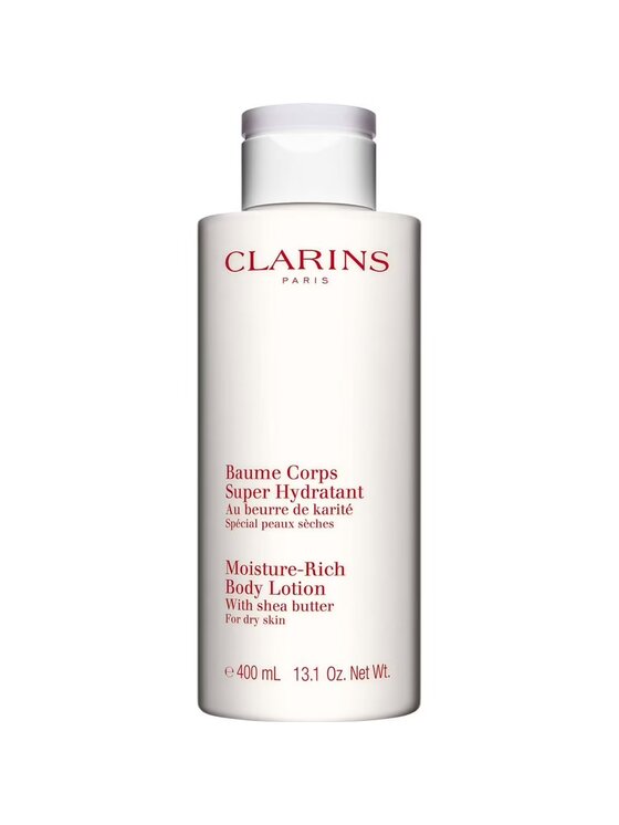 Clarins Clarins Clarins Moisture-Rich Body Lotion intensywnie nawilżający balsam do ciała z masłem shea 400ml Balsam do ciała