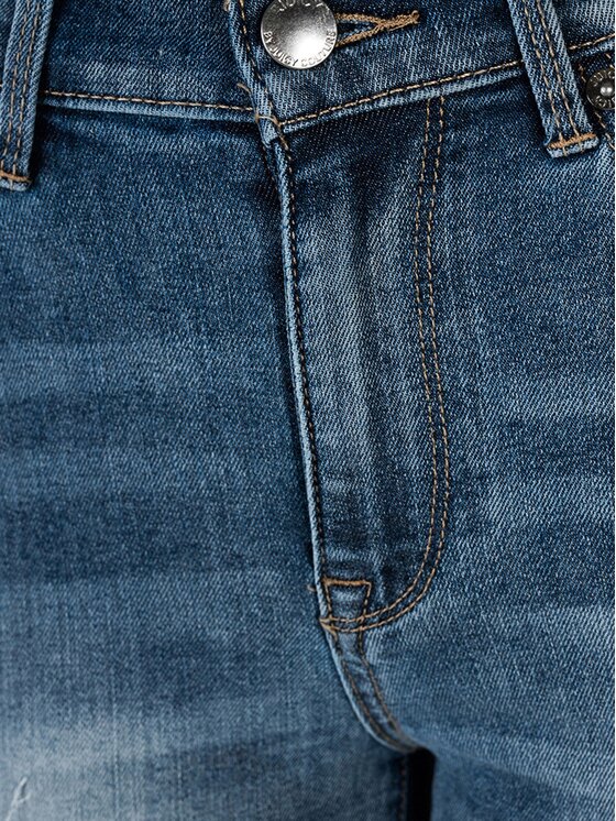 Juicy Couture Juicy Couture Jeansy JWFWB77778 Modrá Skinny Fit