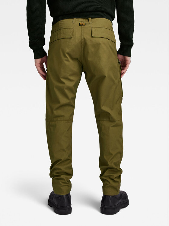 G-Star Raw G-Star Raw Riidest püksid 3D D23636-D384-C744 Roheline Tapered Fit