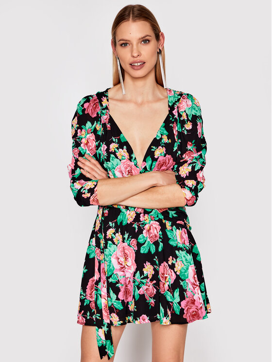 For Love & Lemons For Love & Lemons Повсякденна сукня June CD2326 Чорний Regular Fit