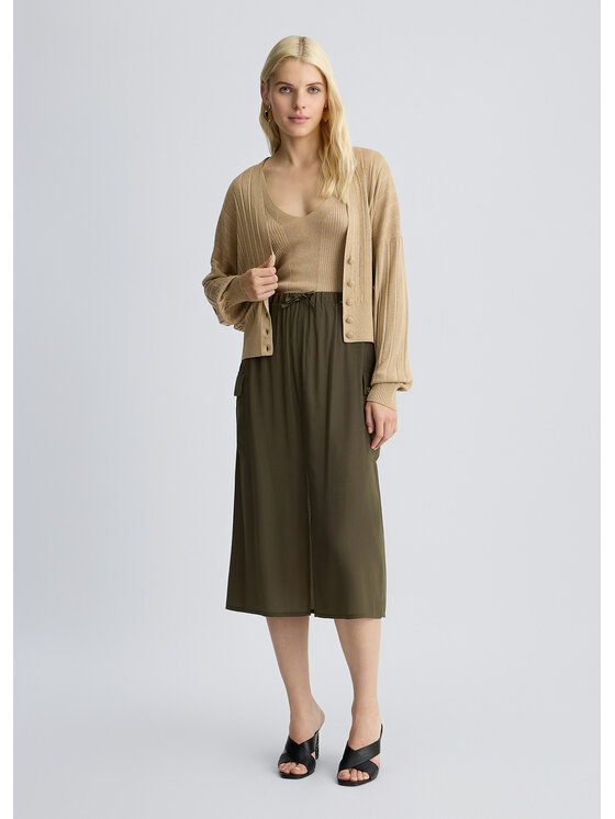 Liu Jo Liu Jo Cardigan WA5060MS64JA4342 Beige Regular Fit
