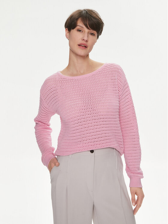 Vila Vila Pullover Bellisina 14089578 Rosa Regular Fit