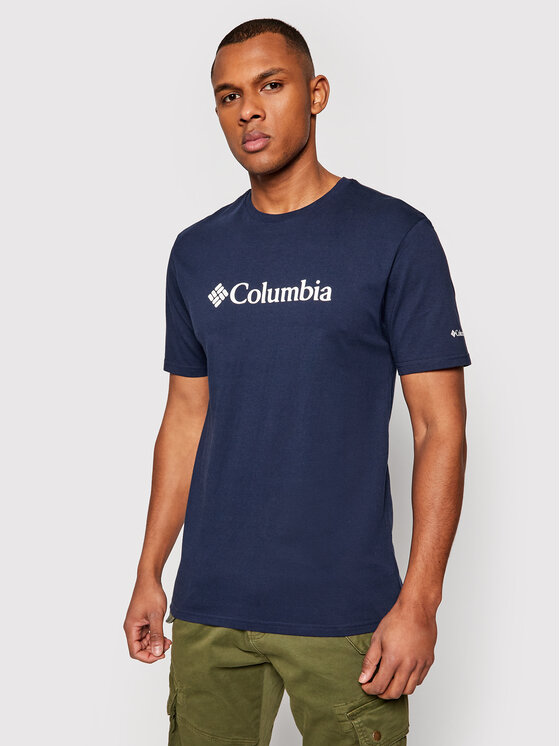 Columbia T-krekls Csc Basic Logo™ 1680053 Tumši zils Regular Fit