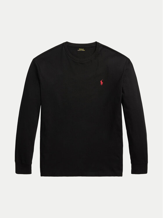 Polo Ralph Lauren Polo Ralph Lauren Majica z dolgimi rokavi 710671467055 Črna Classic Fit