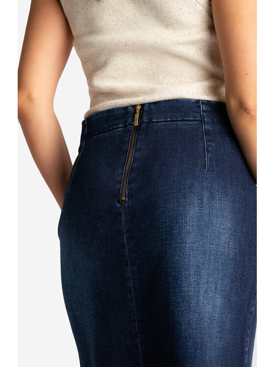 RJ Rocks Jeans RJ Rocks Jeans Spódnica jeansowa Sophia Niebieski Comfort Fit