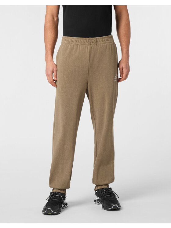 Plein Sport Plein Sport Joggery 24439 Zielony Jogger Fit