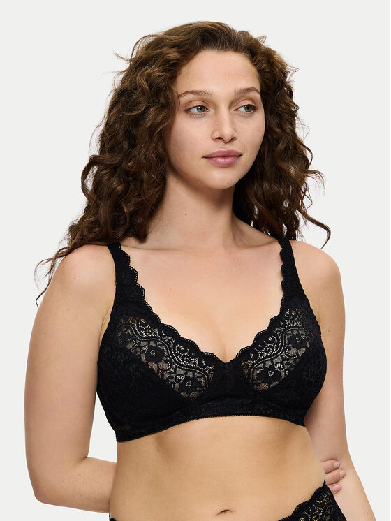 Triumph Reggiseno senza ferretto Amourette 10210704 Nero, taglia : 90C