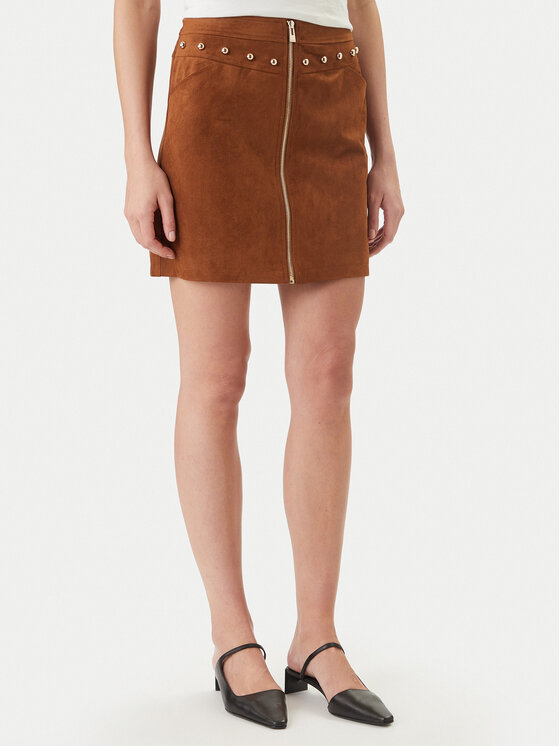 Morgan Morgan Gonna in similpelle 261-JCLAM Marrone Regular Fit