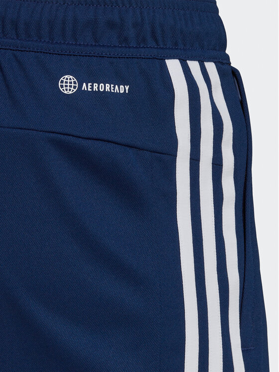 adidas adidas Αθλητικό σορτς Train Essentials Piqué 3-Stripes Training Shorts IB8112 Μπλε Regular Fit