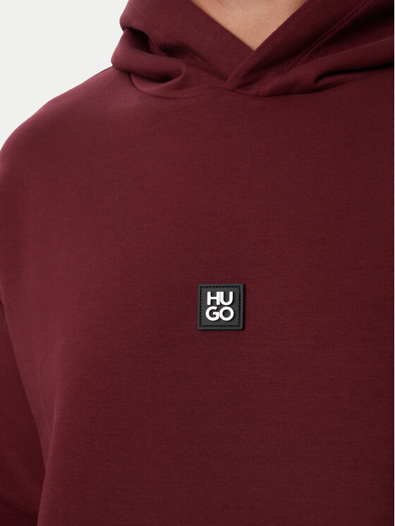 HUGO HUGO Pluus Deryhood 50567948 Bordoopunane Regular Fit
