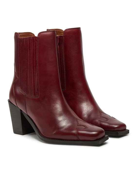 Bronx Bronx Stiefeletten New-Parton 34334-V Rot