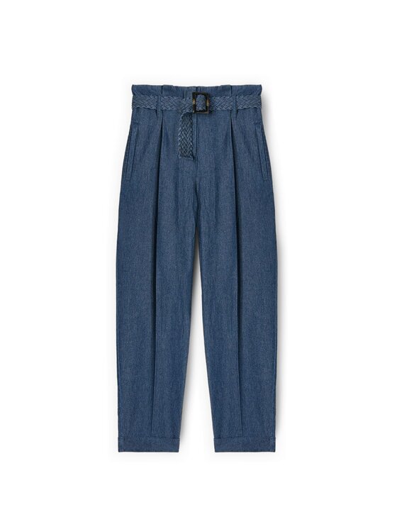 Motivi Motivi Jeans P464Q004524N034 Blu Baggy Fit