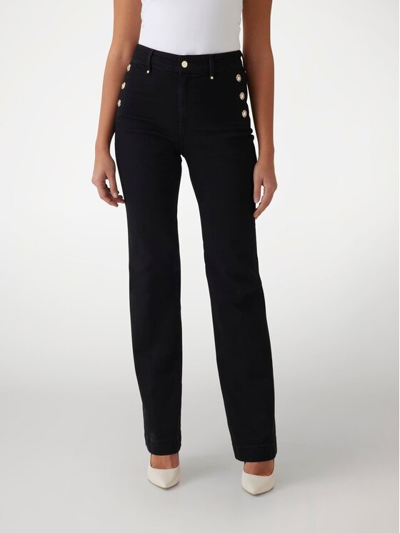 Guess Guess Jeansy 171095 Czarny Relaxed Fit