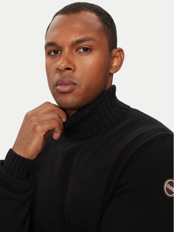 Colmar Colmar Rollkragenpullover 4456 5YR Schwarz Regular Fit