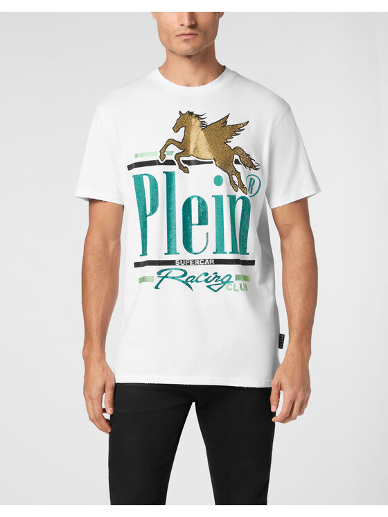 PHILIPP PLEIN PHILIPP PLEIN T-shirt 21087 Bianco Regular Fit