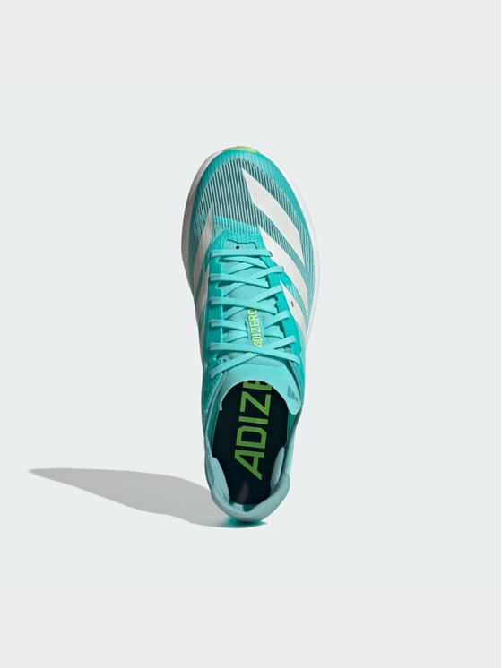 adidas adidas Kolce do biegania Adizero Ambition Turkusowy