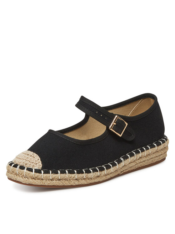 DeeZee DeeZee Espadrilles Q88-512-1 Schwarz