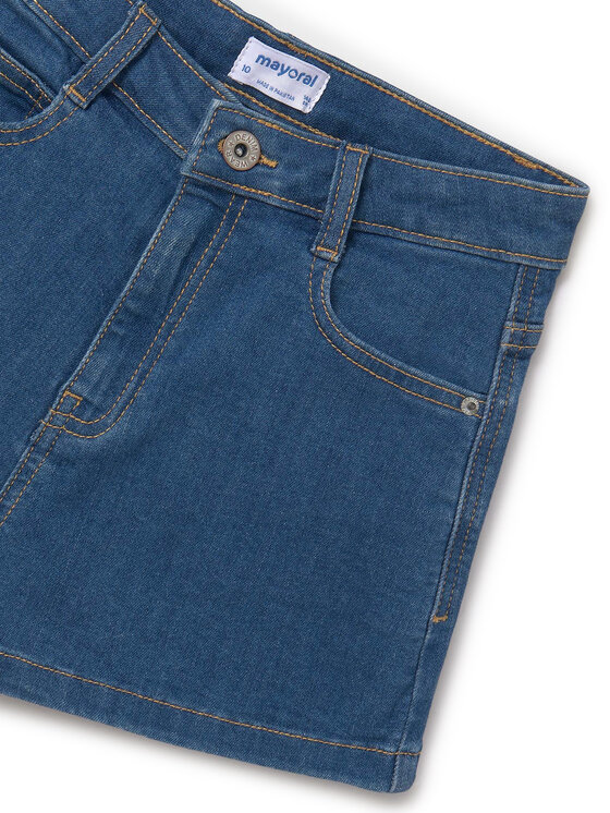Mayoral Mayoral Jeans kratke hlače 235 Mornarsko modra Regular Fit