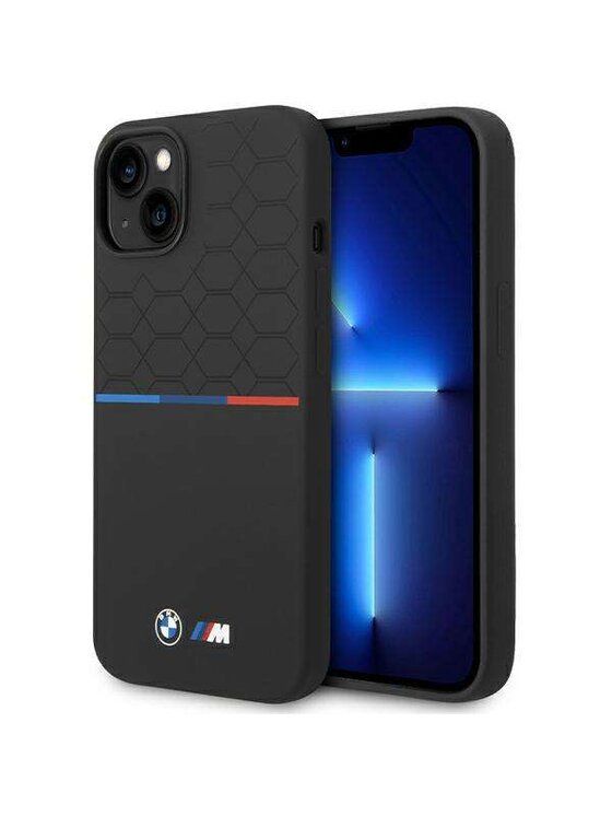 Etui na telefon BMW Motorsport, Czarne, Apple iPhone 15