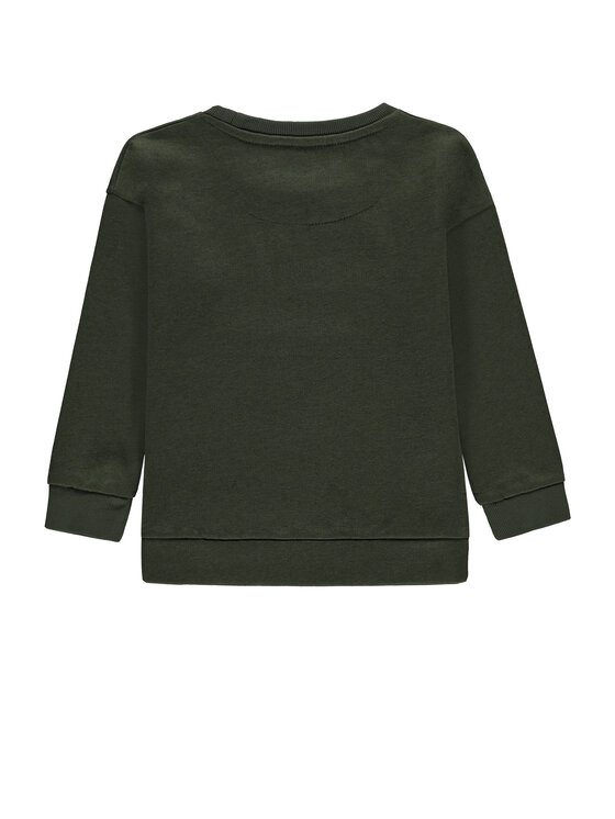 Kanz Kanz Bluza 1843107-5890 Zielony Basic Fit