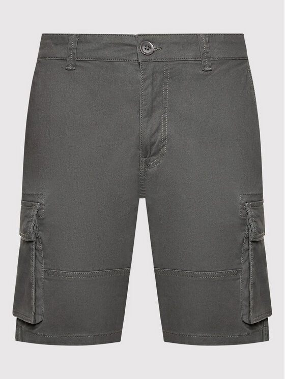 Only & Sons Шорти от плат Cam 22016689 Сив Regular Fit
