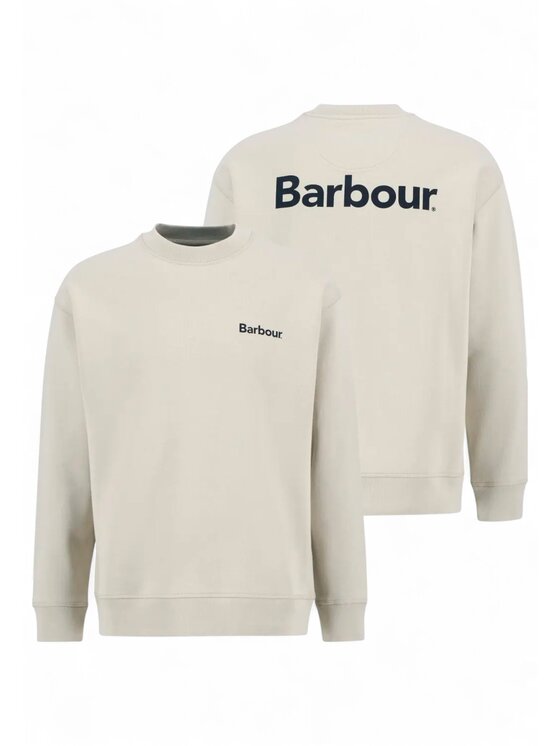 Barbour Barbour Felpa q-dav-59563 Beige Regular Fit