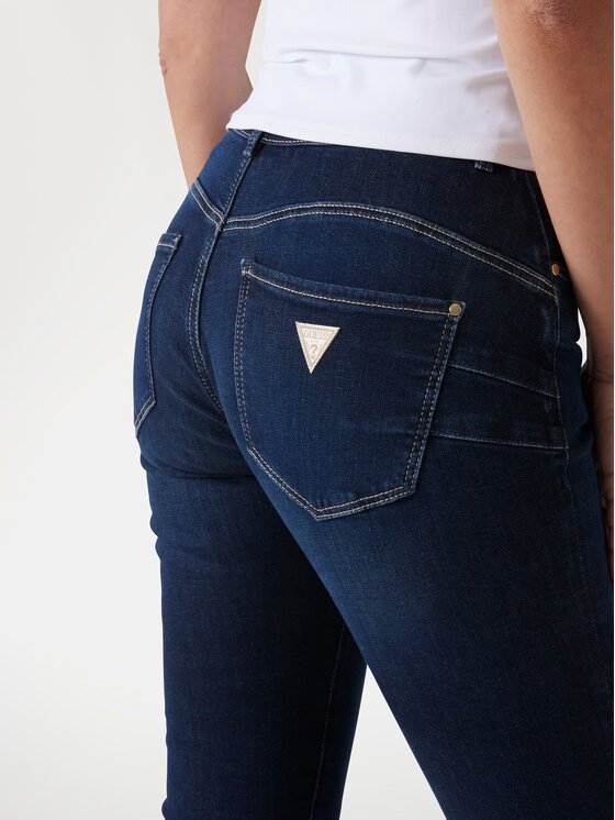 Guess Guess Jeansy 172235 Niebieski Skinny Fit