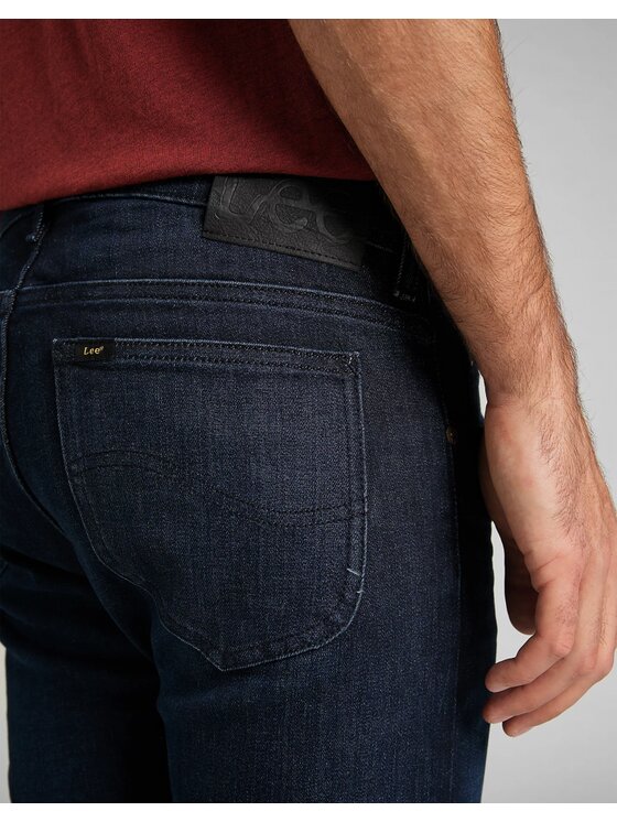 Lee Lee Jeansy RIDER Niebieski Slim Fit