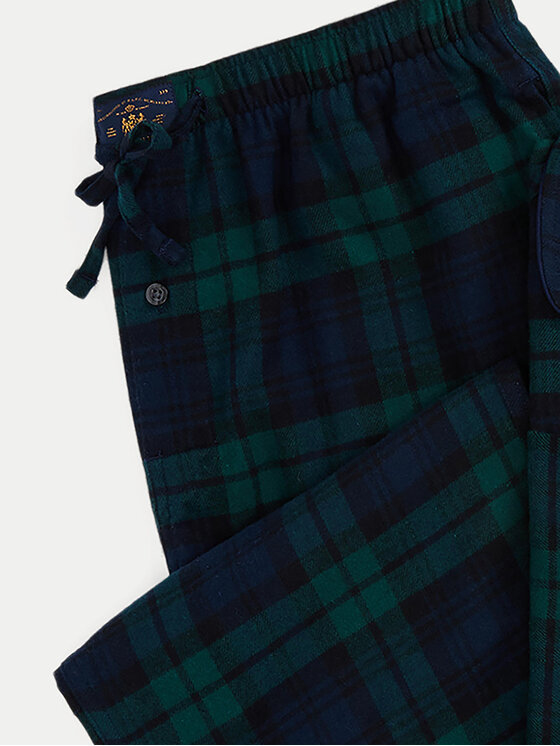 Polo Ralph Lauren Polo Ralph Lauren Pidžama 714915985002 Zelena Regular Fit